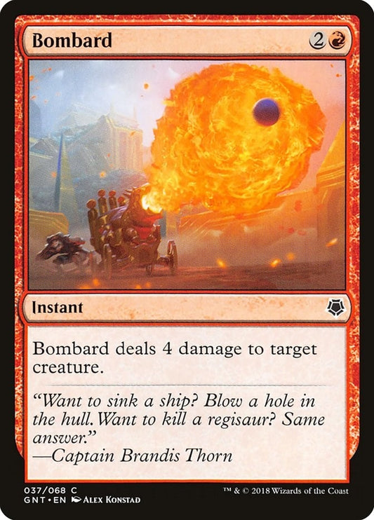 Image for Bombard (37) (GNT) - Magic: The Gathering