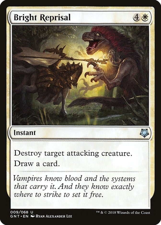 Image for Bright Reprisal (9) (GNT) - Magic: The Gathering
