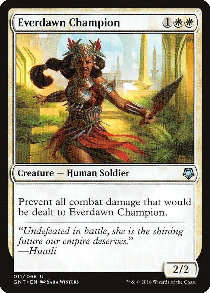 Image for Everdawn Champion (11) (GNT) - Magic: The Gathering