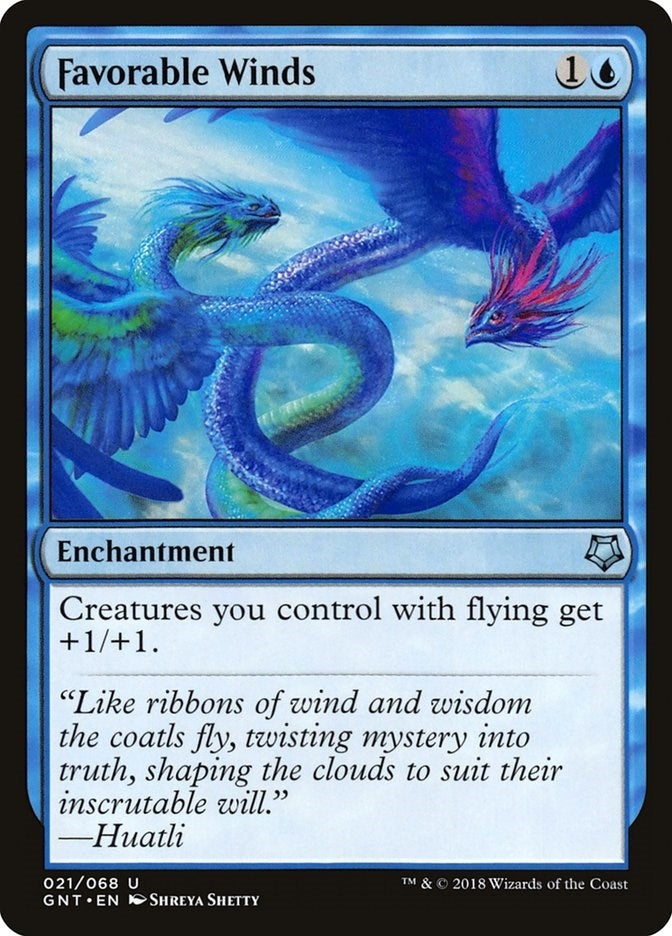 Image for Favorable Winds (21) (GNT) - Magic: The Gathering