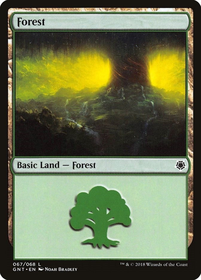 Image for Forest (067) (67) (GNT) - Magic: The Gathering