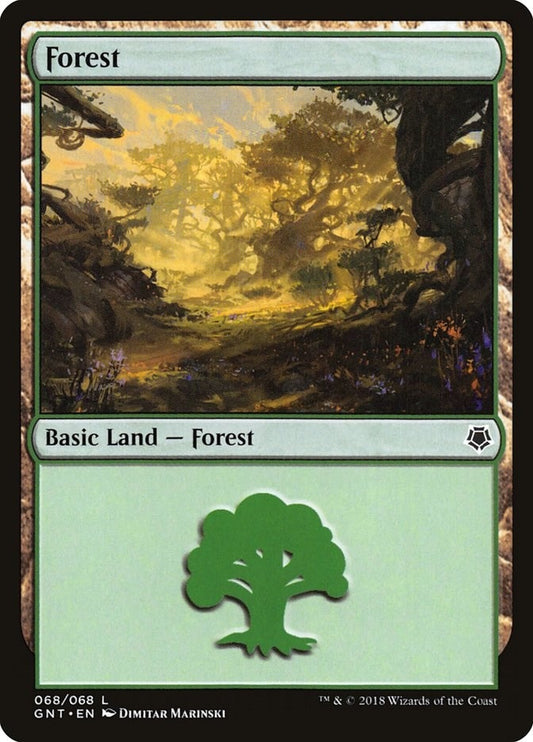 Image for Forest (068) (68) (GNT) - Magic: The Gathering