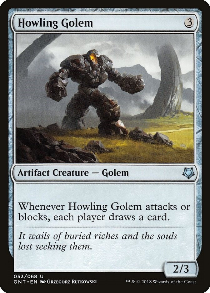 Image for Howling Golem (53) (GNT) - Magic: The Gathering