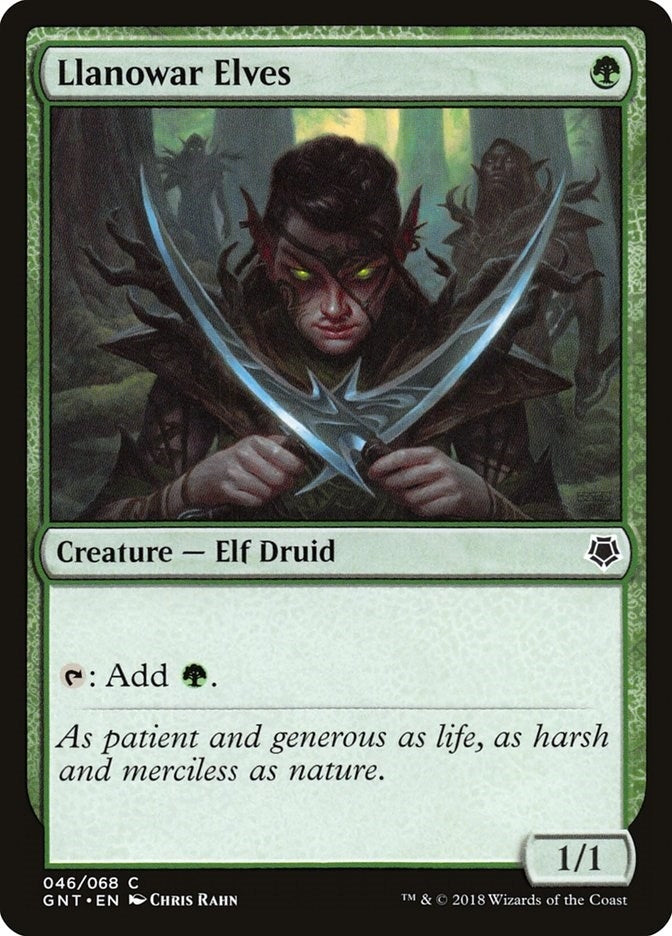 Image for Llanowar Elves (46) (GNT) - Magic: The Gathering