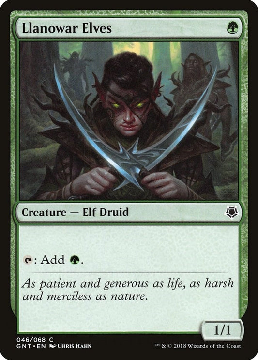 Image for Llanowar Elves (46) (GNT) - Magic: The Gathering