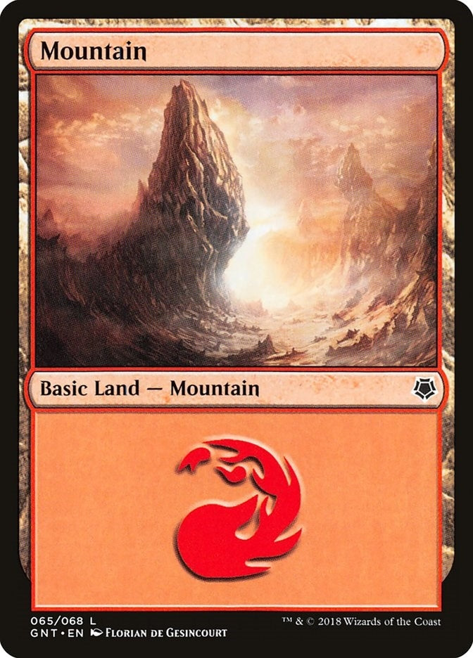 Image for Mountain (065) (65) (GNT) - Magic: The Gathering