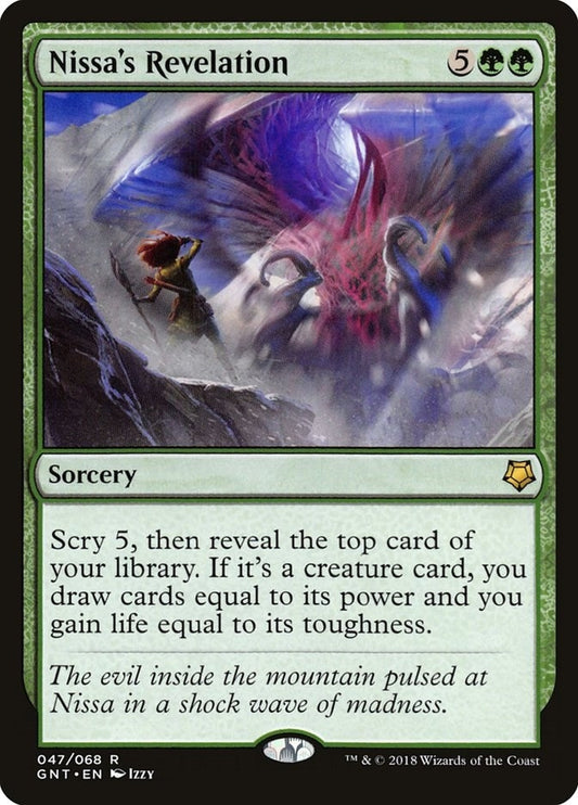 Image for Nissa's Revelation (47) (GNT) - Magic: The Gathering