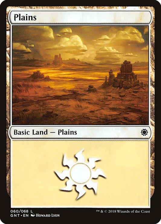 Image for Plains (060) (60) (GNT) - Magic: The Gathering