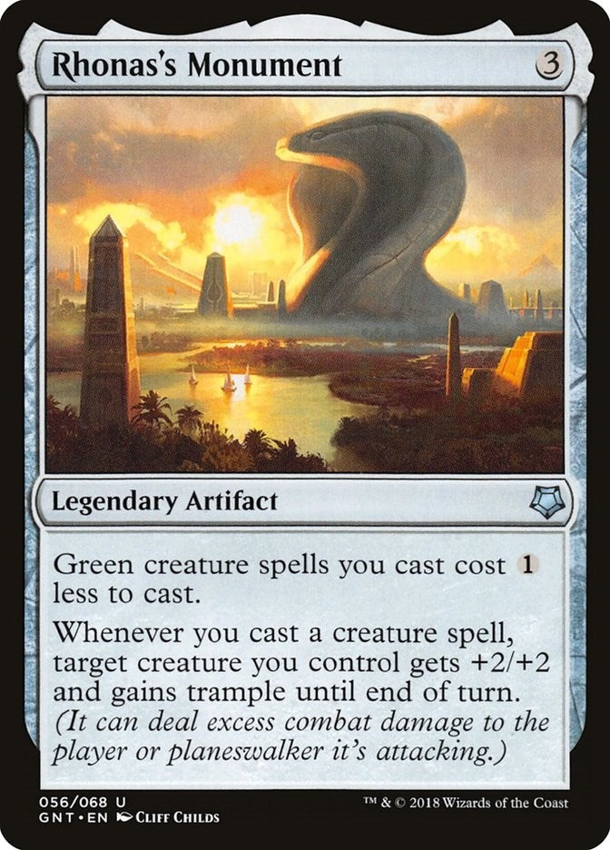 Image for Rhonas's Monument (56) (GNT) - Magic: The Gathering