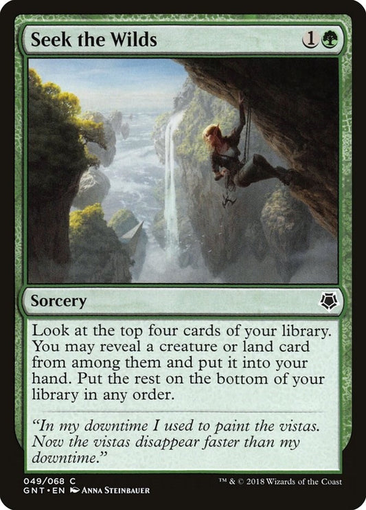 Image for Seek the Wilds (49) (GNT) - Magic: The Gathering