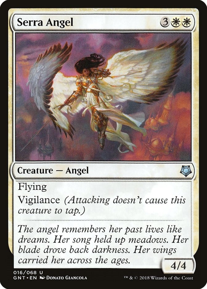 Image for Serra Angel (16) (GNT) - Magic: The Gathering