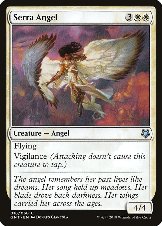 Image for Serra Angel (16) (GNT) - Magic: The Gathering