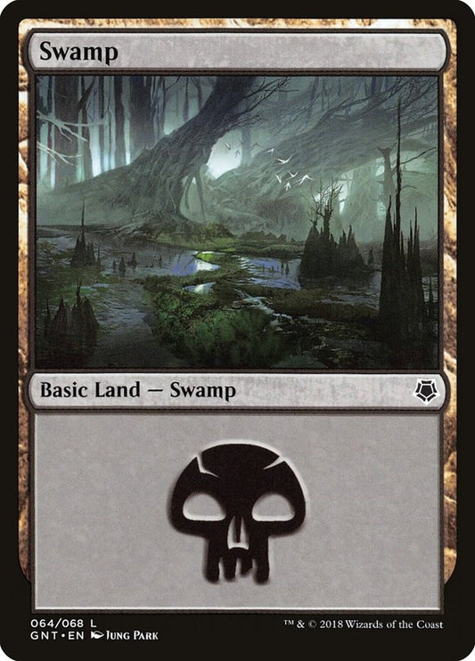 Image for Swamp (064) (64) (GNT) - Magic: The Gathering