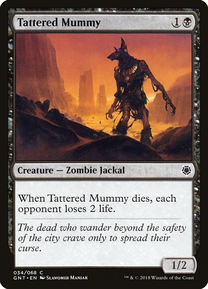 Image for Tattered Mummy (34) (GNT) - Magic: The Gathering