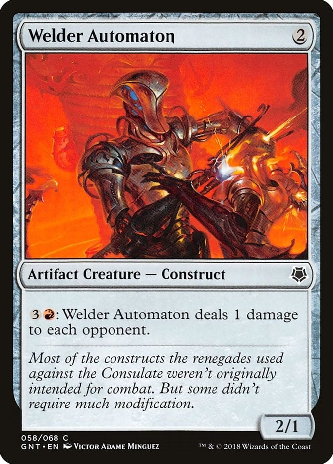 Image for Welder Automaton (58) (GNT) - Magic: The Gathering