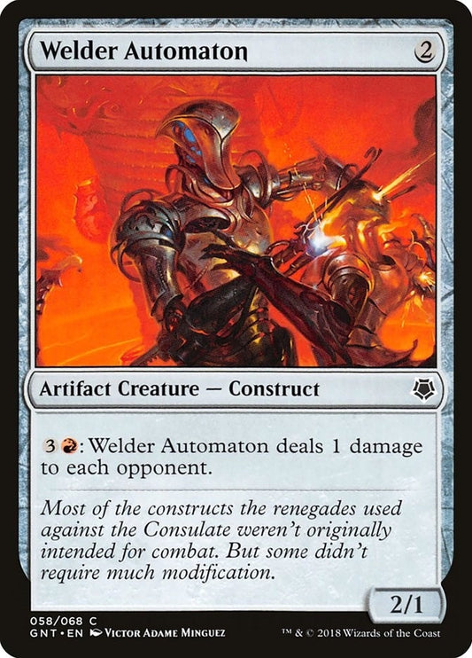 Image for Welder Automaton (58) (GNT) - Magic: The Gathering