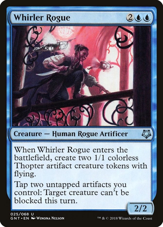 Image for Whirler Rogue (25) (GNT) - Magic: The Gathering