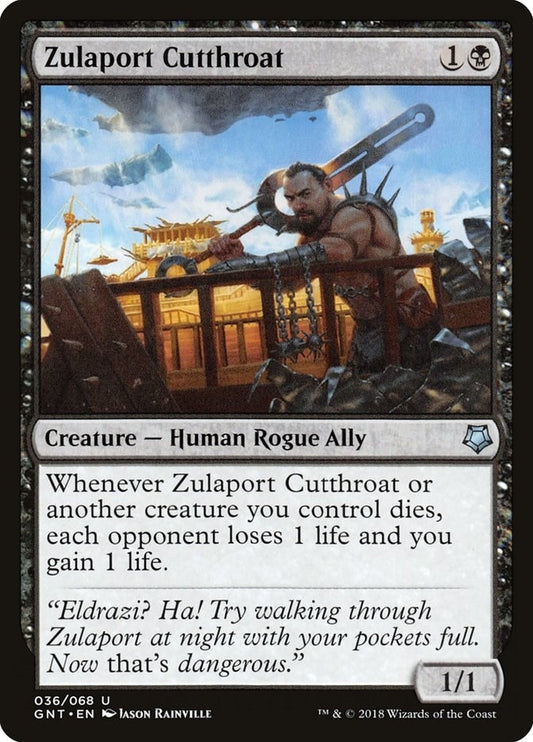 Image for Zulaport Cutthroat (36) (GNT) - Magic: The Gathering