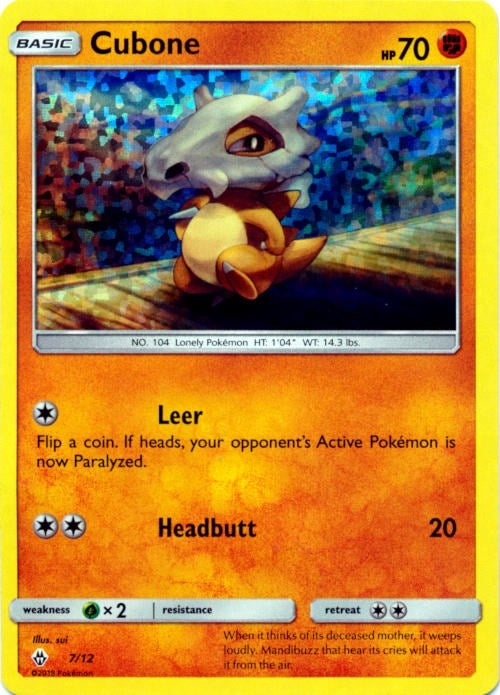 Cubone (007/012) (M18)