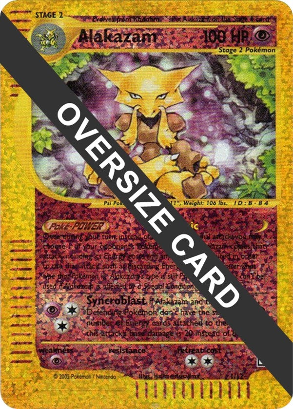 Alakazam - 1/12 (Box Topper) (001/012) (PR)