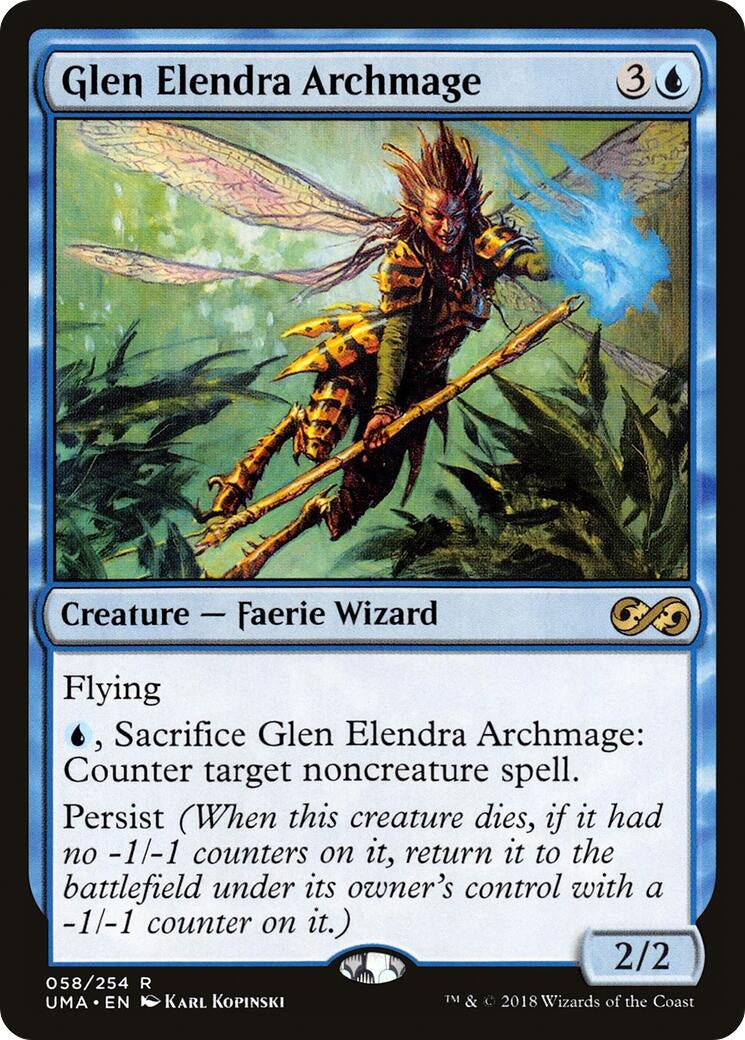 Image for Glen Elendra Archmage (58) (UMA) - Magic: The Gathering