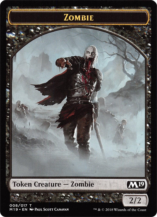 Image for Zombie // Thopter Double-Sided Token (Game Night) (8 // 14) (M19) - Magic: The Gathering