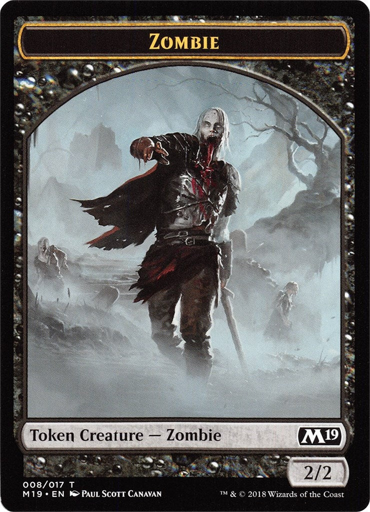 Image for Zombie // Goblin Double-Sided Token (Game Night) (8 // 11) (M19) - Magic: The Gathering