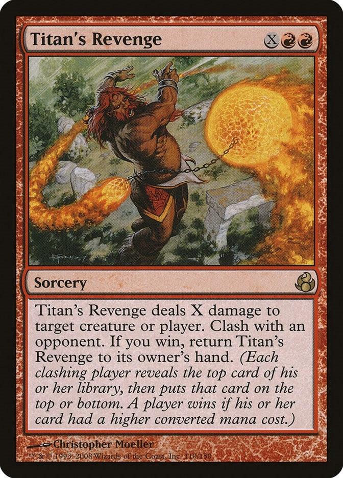 Image for Titan's Revenge (110) (MOR) - Magic: The Gathering