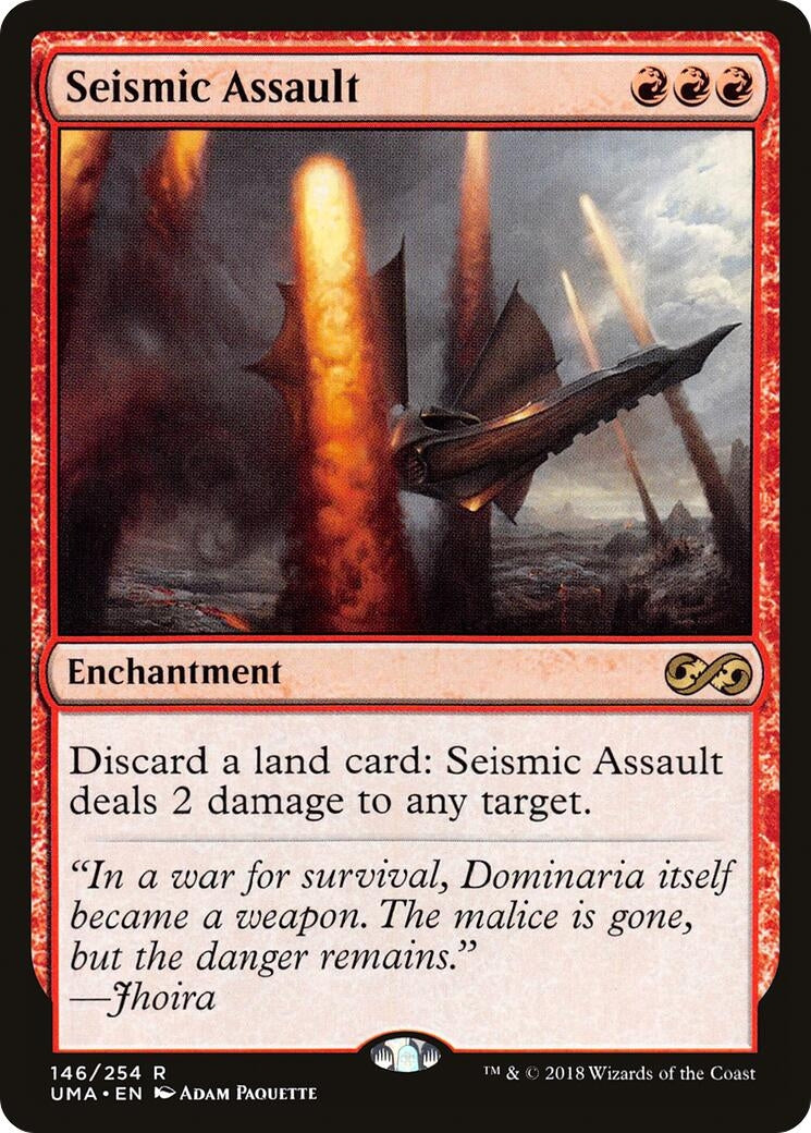 Image for Seismic Assault (146) (UMA) - Magic: The Gathering