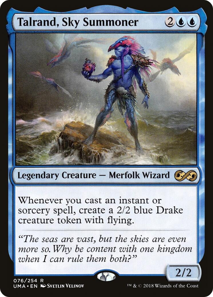Image for Talrand, Sky Summoner (76) (UMA) - Magic: The Gathering