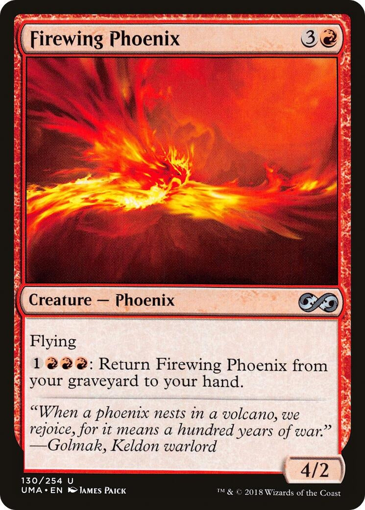 Image for Firewing Phoenix (130) (UMA) - Magic: The Gathering