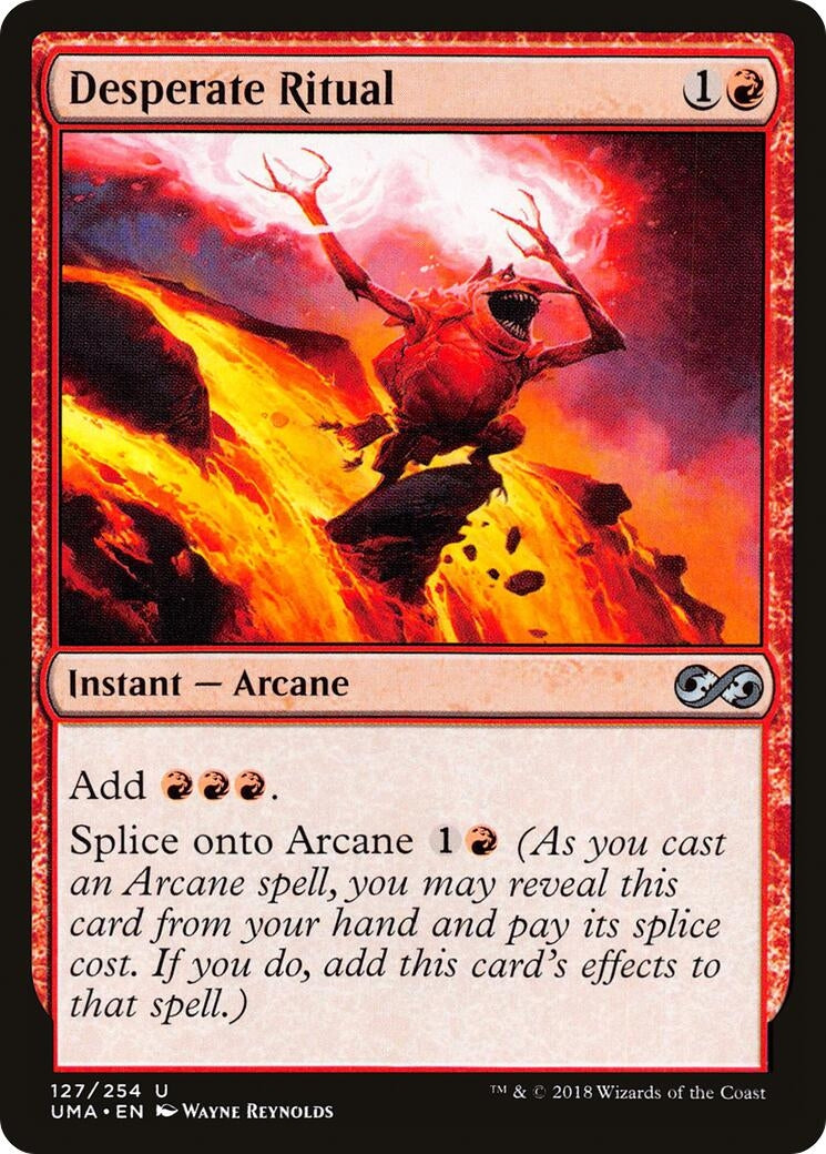 Image for Desperate Ritual (127) (UMA) - Magic: The Gathering