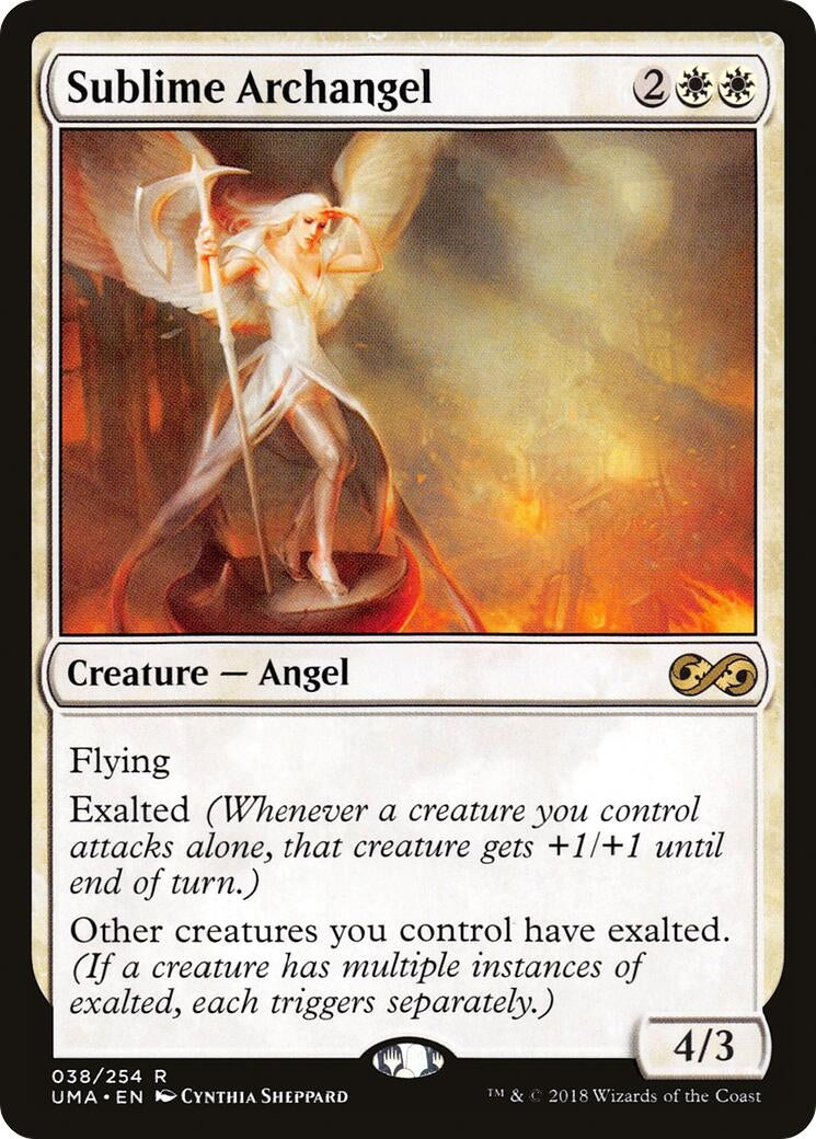 Image for Sublime Archangel (38) (UMA) - Magic: The Gathering