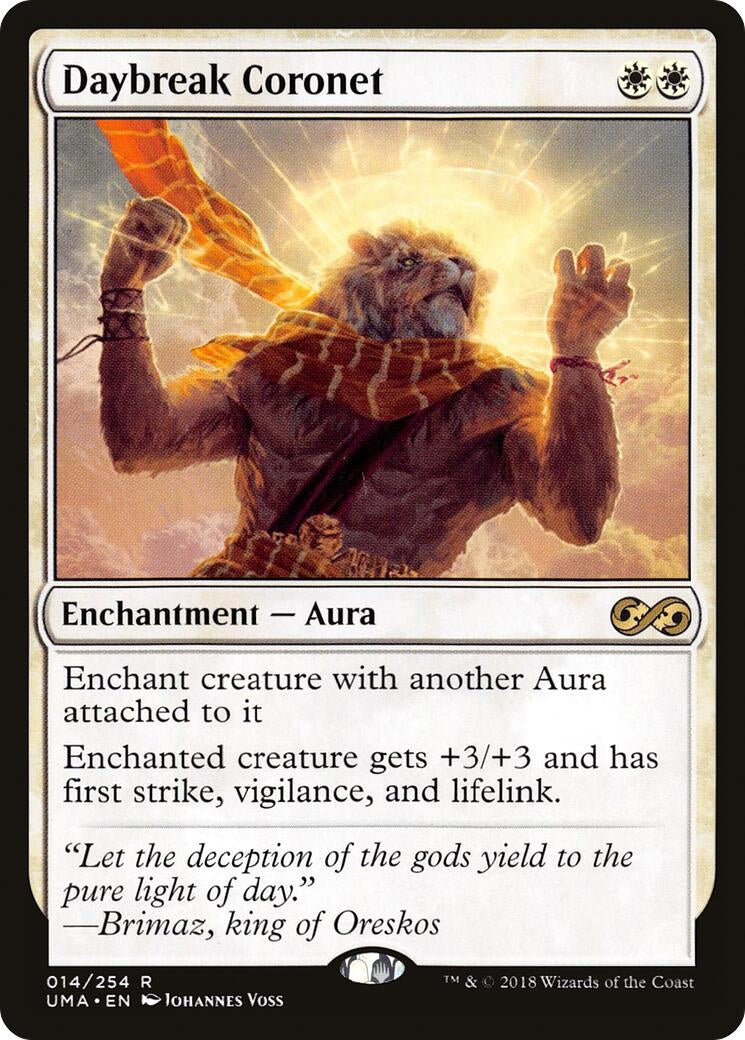 Image for Daybreak Coronet (14) (UMA) - Magic: The Gathering