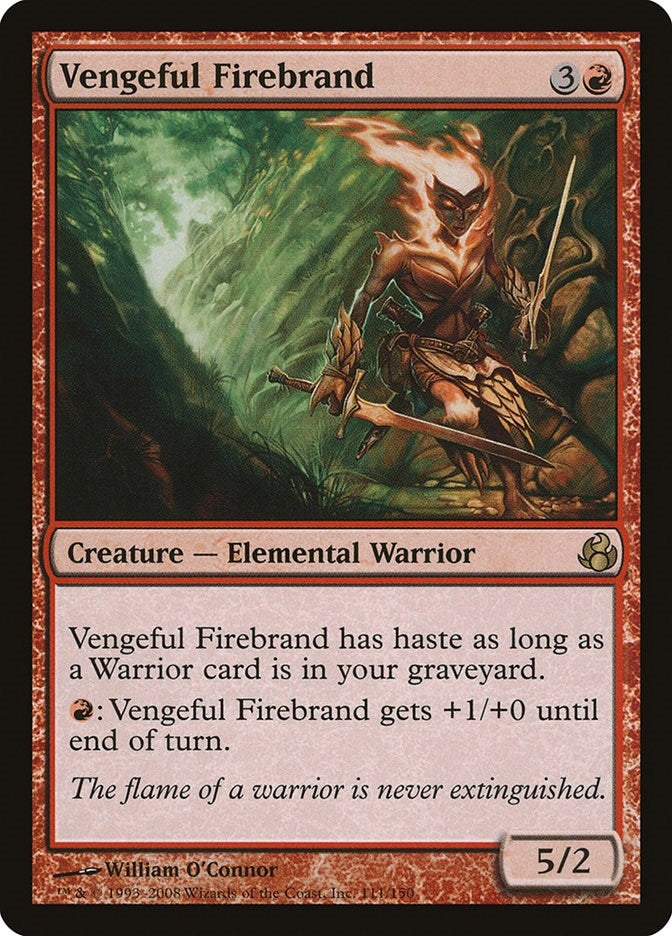 Image for Vengeful Firebrand (111) (MOR) - Magic: The Gathering