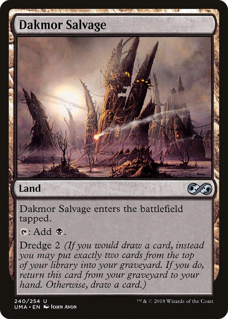 Image for Dakmor Salvage (240) (UMA) - Magic: The Gathering