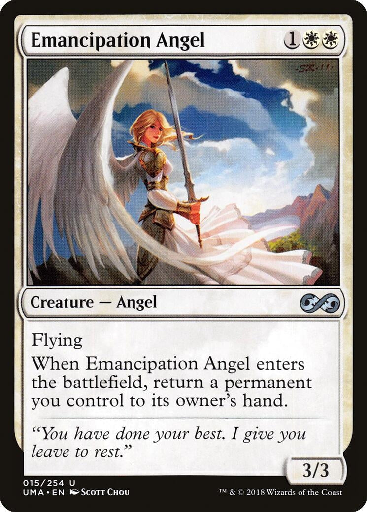 Image for Emancipation Angel (15) (UMA) - Magic: The Gathering