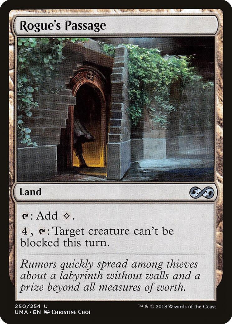 Image for Rogue's Passage (250) (UMA) - Magic: The Gathering