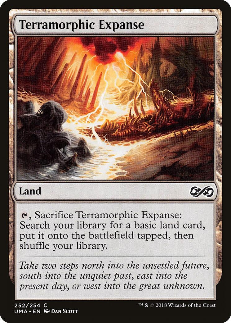 Image for Terramorphic Expanse (252) (UMA) - Magic: The Gathering