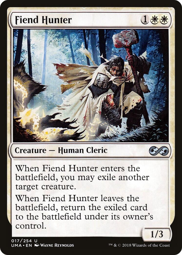 Image for Fiend Hunter (17) (UMA) - Magic: The Gathering