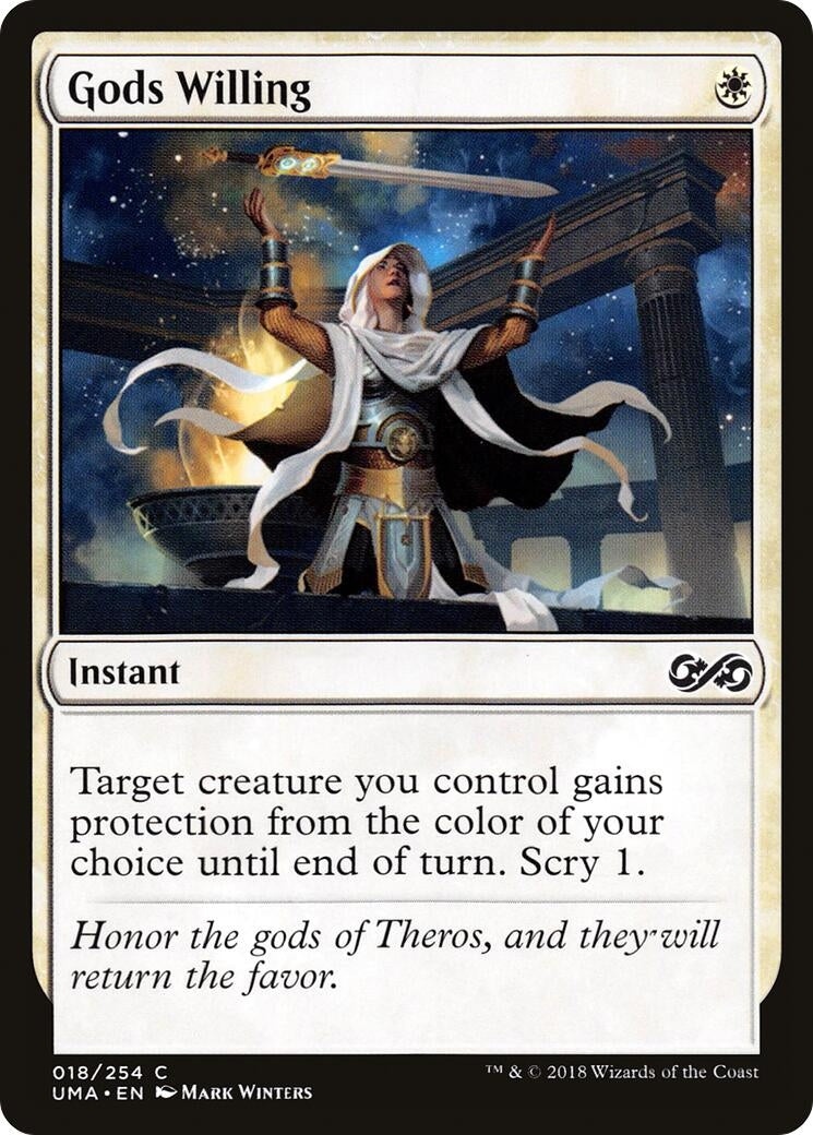 Image for Gods Willing (18) (UMA) - Magic: The Gathering