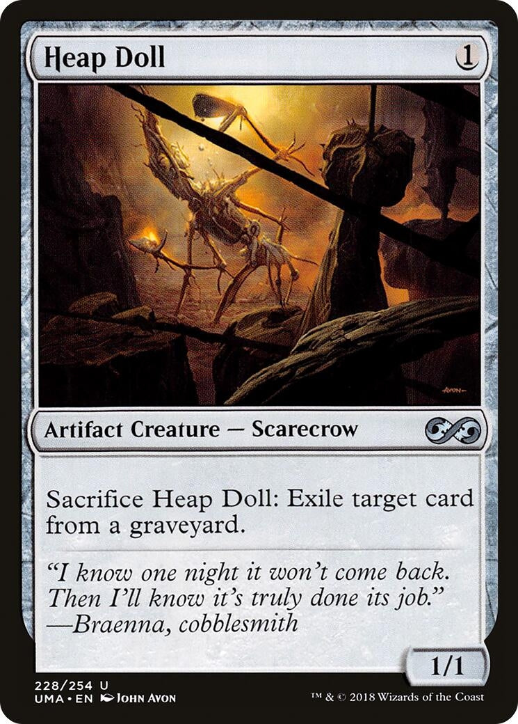 Image for Heap Doll (228) (UMA) - Magic: The Gathering