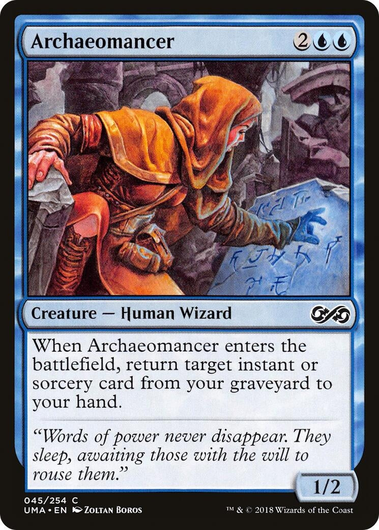 Image for Archaeomancer (45) (UMA) - Magic: The Gathering