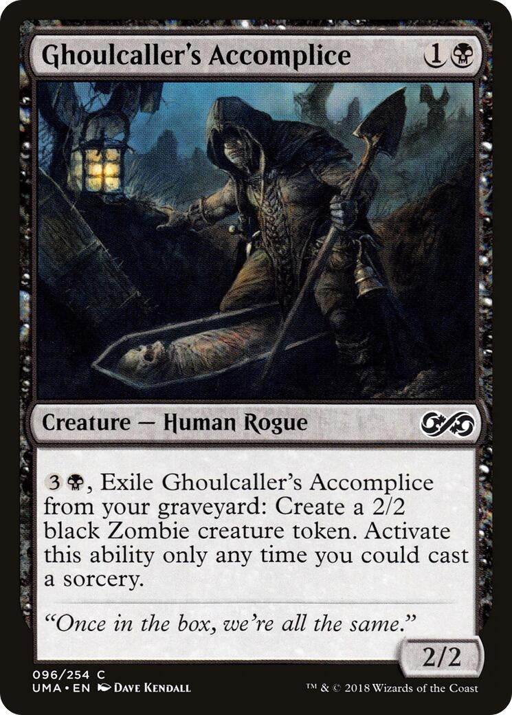 Image for Ghoulcaller's Accomplice (96) (UMA) - Magic: The Gathering