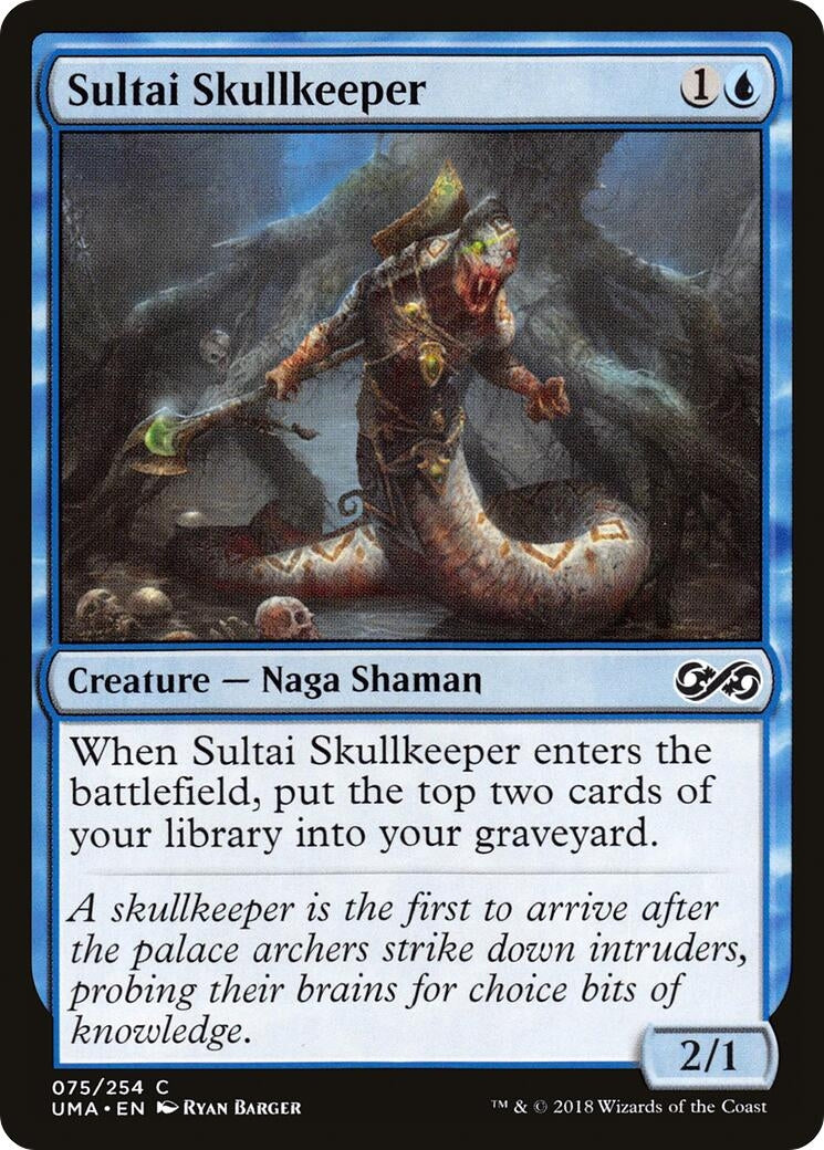 Image for Sultai Skullkeeper (75) (UMA) - Magic: The Gathering