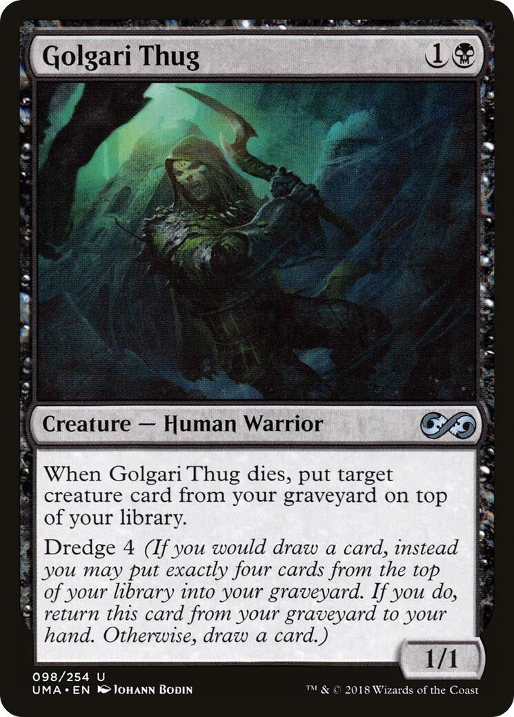 Image for Golgari Thug (98) (UMA) - Magic: The Gathering