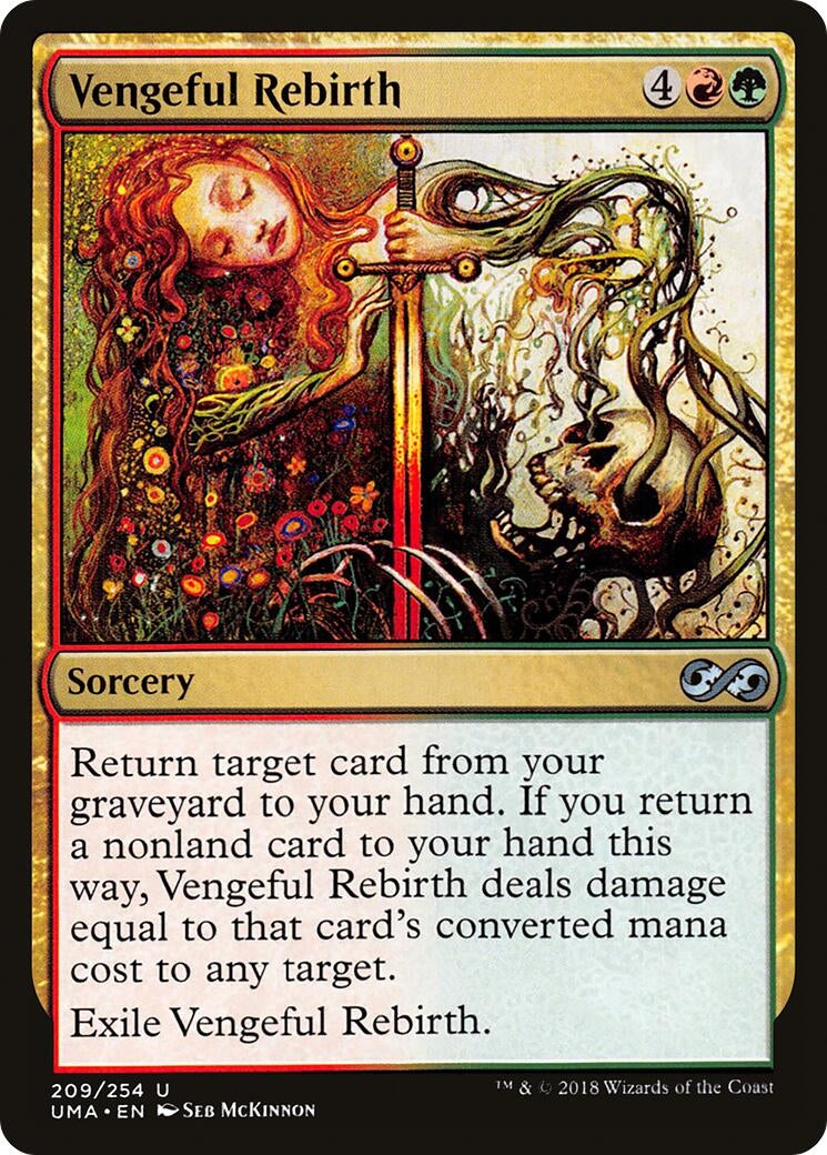 Image for Vengeful Rebirth (209) (UMA) - Magic: The Gathering