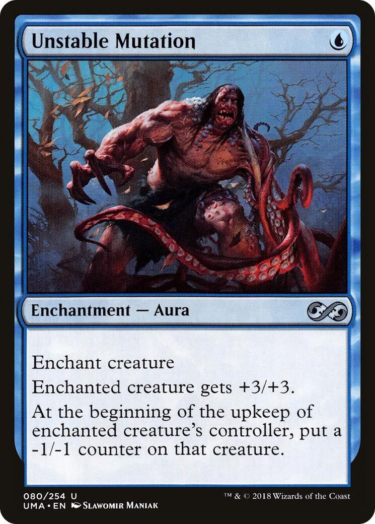 Image for Unstable Mutation (80) (UMA) - Magic: The Gathering