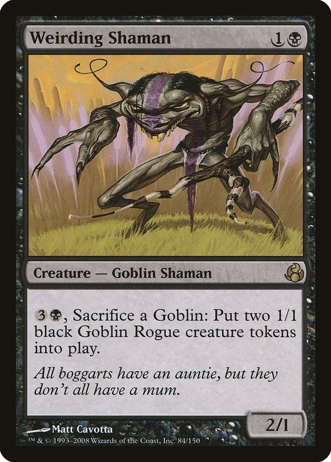 Image for Weirding Shaman (84) (MOR) - Magic: The Gathering