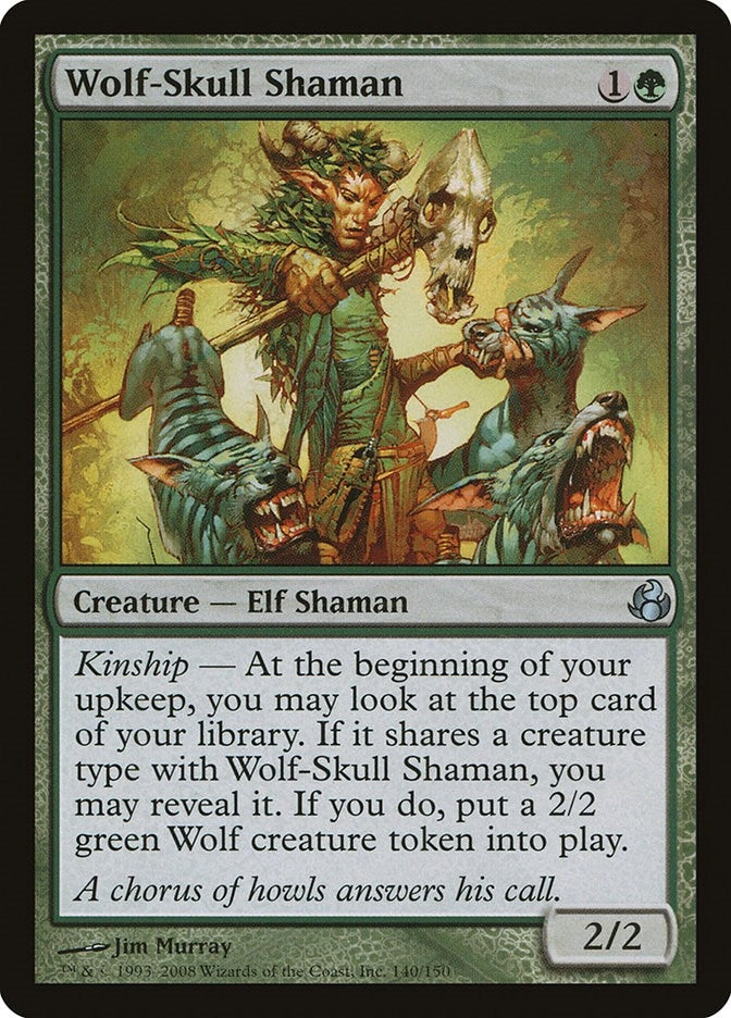 Image for Wolf-Skull Shaman (140) (MOR) - Magic: The Gathering
